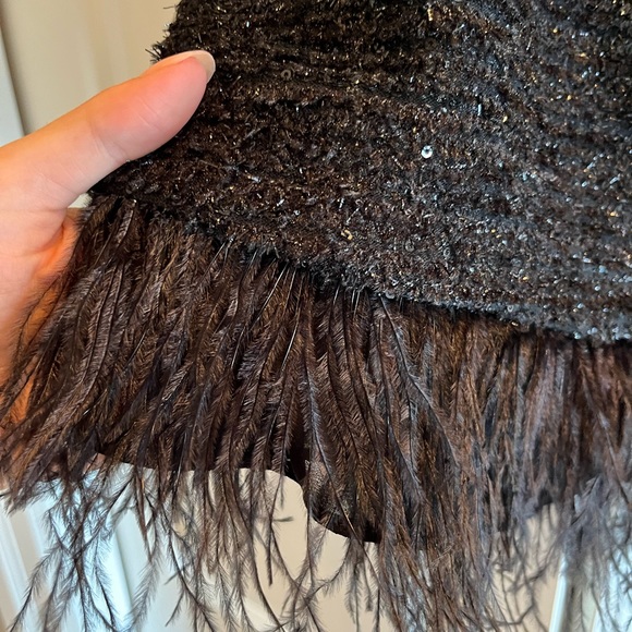 Black textured top - Picture 4 of 5